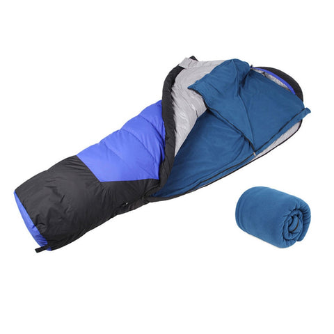 AOTU Outdoor Fleece Sleeping Bag Camping Hiking Climbing Multifuntion Ultra-light