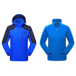 Warm two-piece outdoor jacket Fleece liner