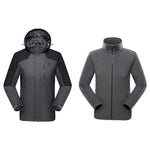 Warm two-piece outdoor jacket Fleece liner