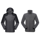 Warm two-piece outdoor jacket Fleece liner