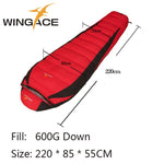 Ultralight Duck Down Sleeping Bag Splicing Spring Autumn Outdoor Camping